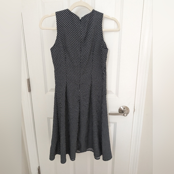 Banana Republic, Black/White polka dot dress. Fits like XS. - Picture 3 of 3